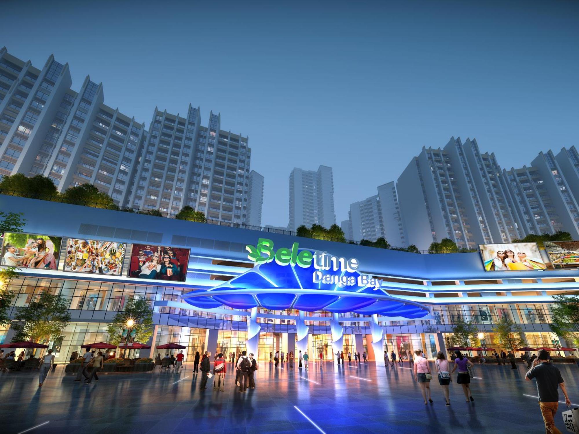 조호르 바루 Country Garden Danga Bay By Lions Bay 아파트 외부 사진