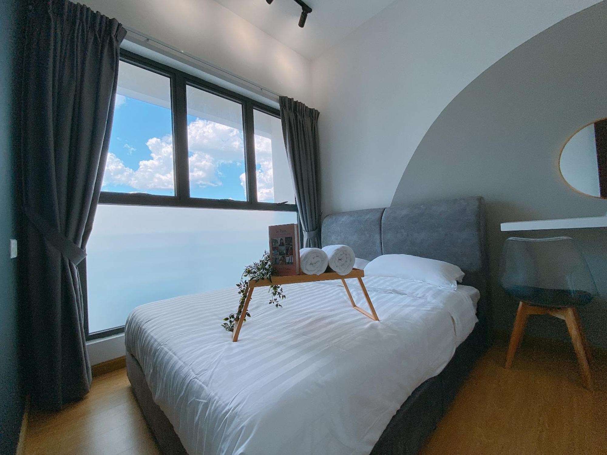 조호르 바루 Country Garden Danga Bay By Lions Bay 아파트 객실 사진
