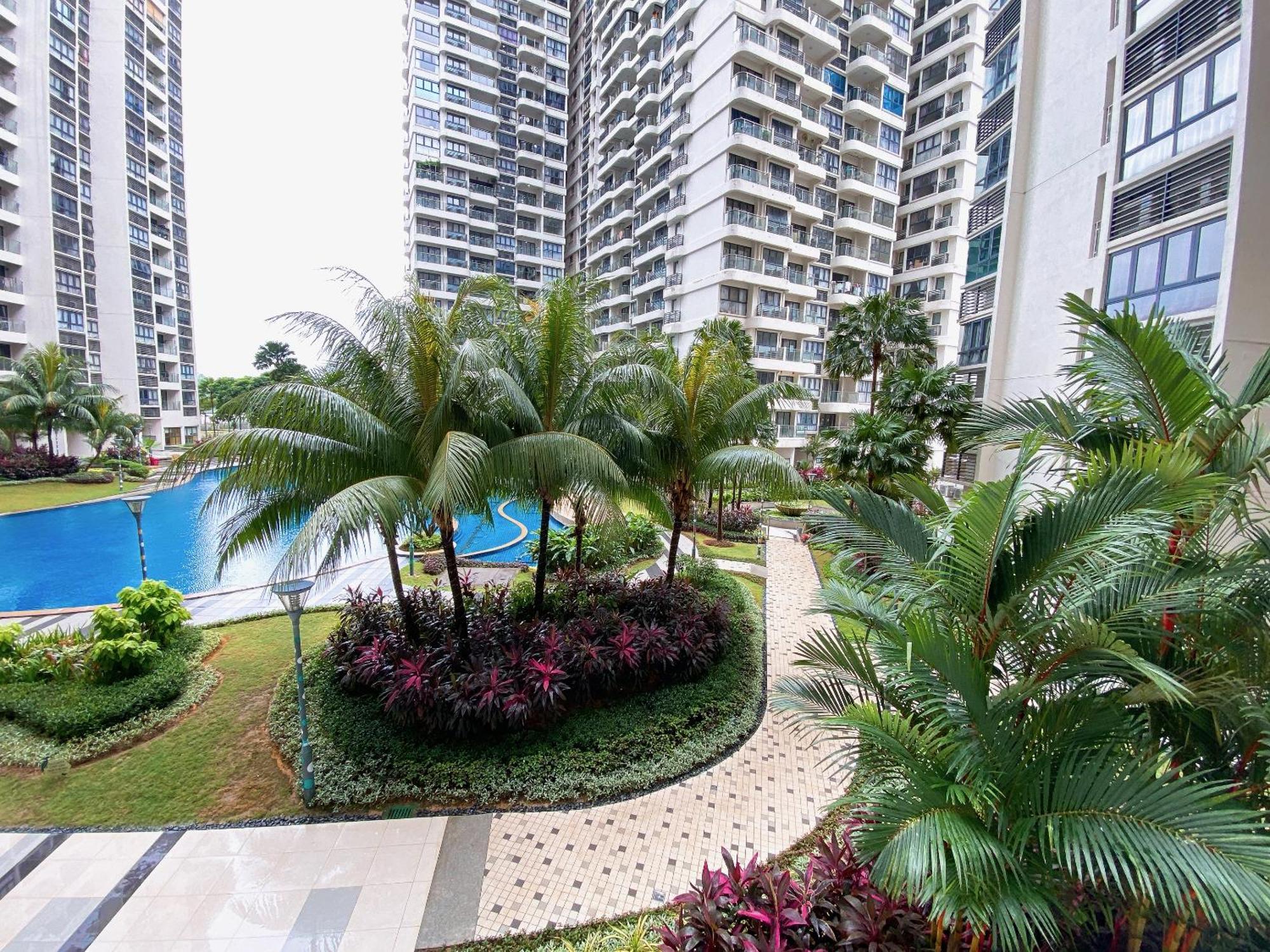 조호르 바루 Country Garden Danga Bay By Lions Bay 아파트 객실 사진